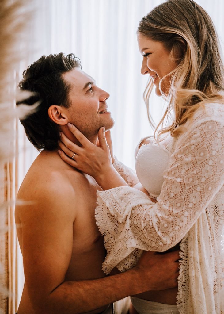 Studio maternity session in Bundaberg