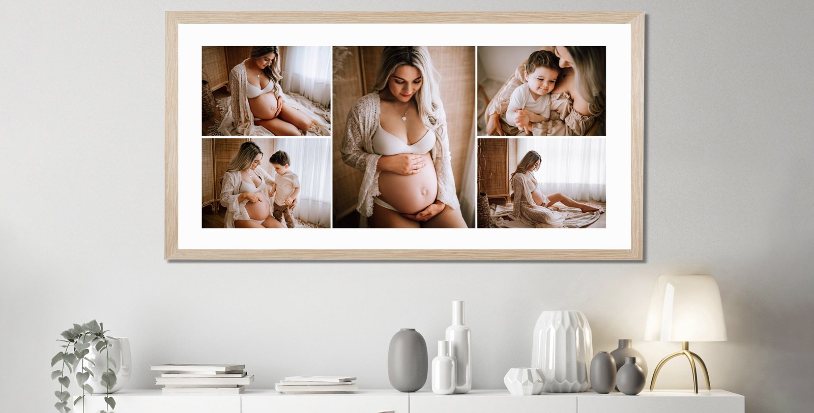 Kristielle Amy Studios maternity gallery montage